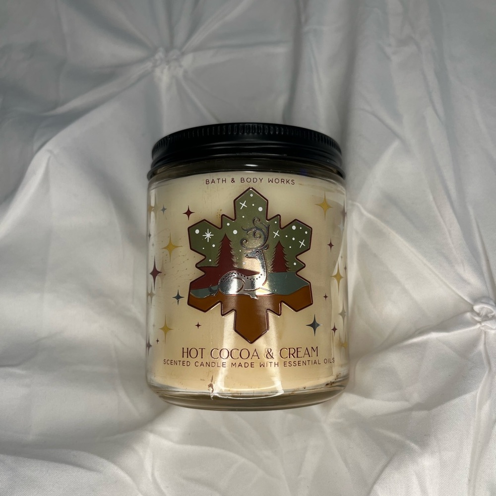 Brand New, Bath and Body works Hot Chocolate sent candle.
